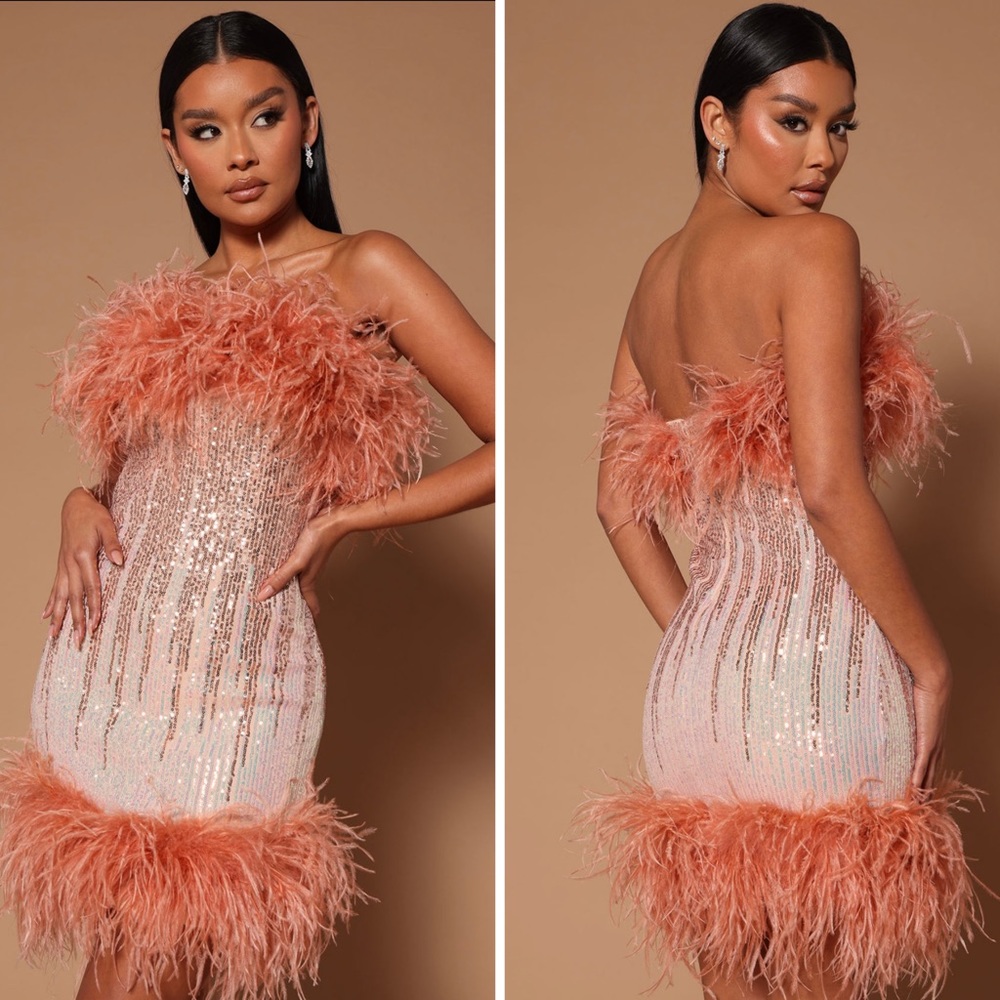 Sequin Mini Dress